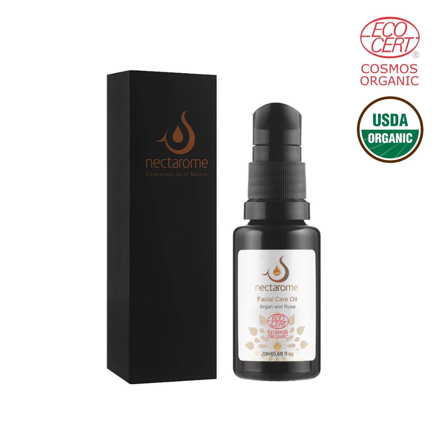 【NECTAROME / ネクタローム】フェイシャルケア アルガンオイル(ローズ)50ml / 20ml
