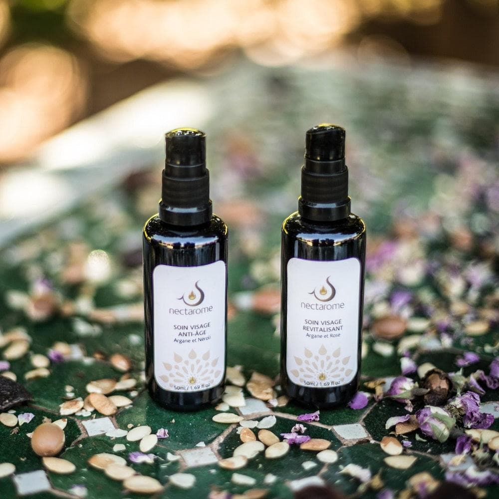 NECTAROME ネクタローム フェイシャルケアオイル アルガン&ローズ (オーガニック認証エコサート・USDA取得)50ml - YOUR ORGANICS