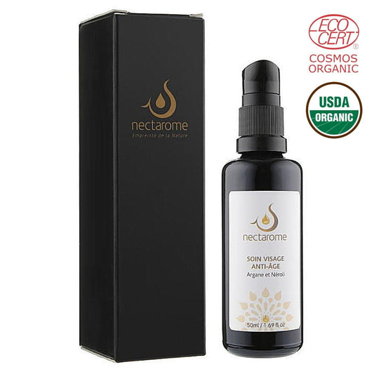 NECTAROME ネクタローム フェイシャルケアオイル アルガン＆ネロリ （オーガニック認証エコサート・USDA取得）50ml - YOUR ORGANICS